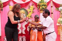 Namitha at JS Paradise Family Marriage Hall Launch